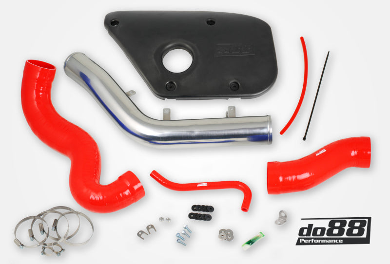 do88 Volvo S60 V60 V70 T6 Inlet Pipe Red Hoses Plastic cover