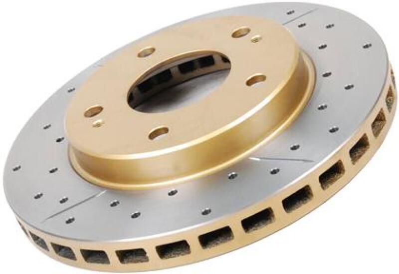 DBA 02-06 Cadillac Escalade AWD Rear Drilled & Slotted Street Series Rotor