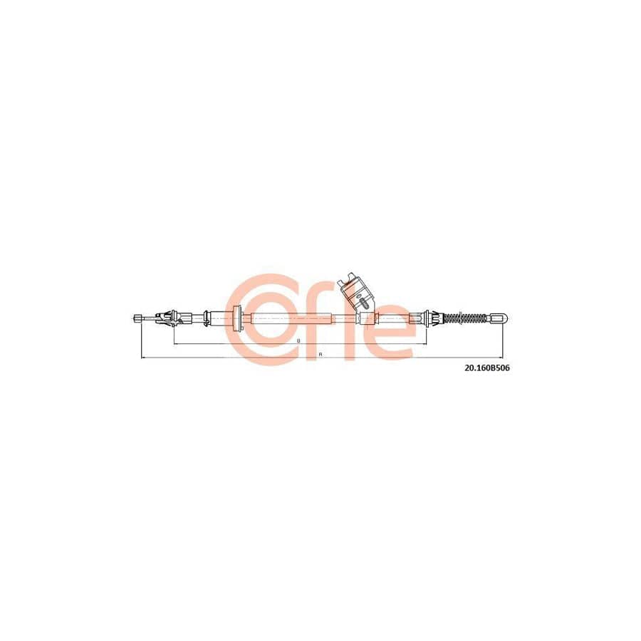 Cofle 18.159 Clutch Cable