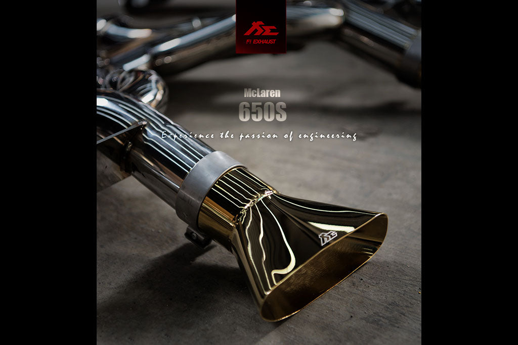 FI Exhaust McLaren 650S  2014-2017