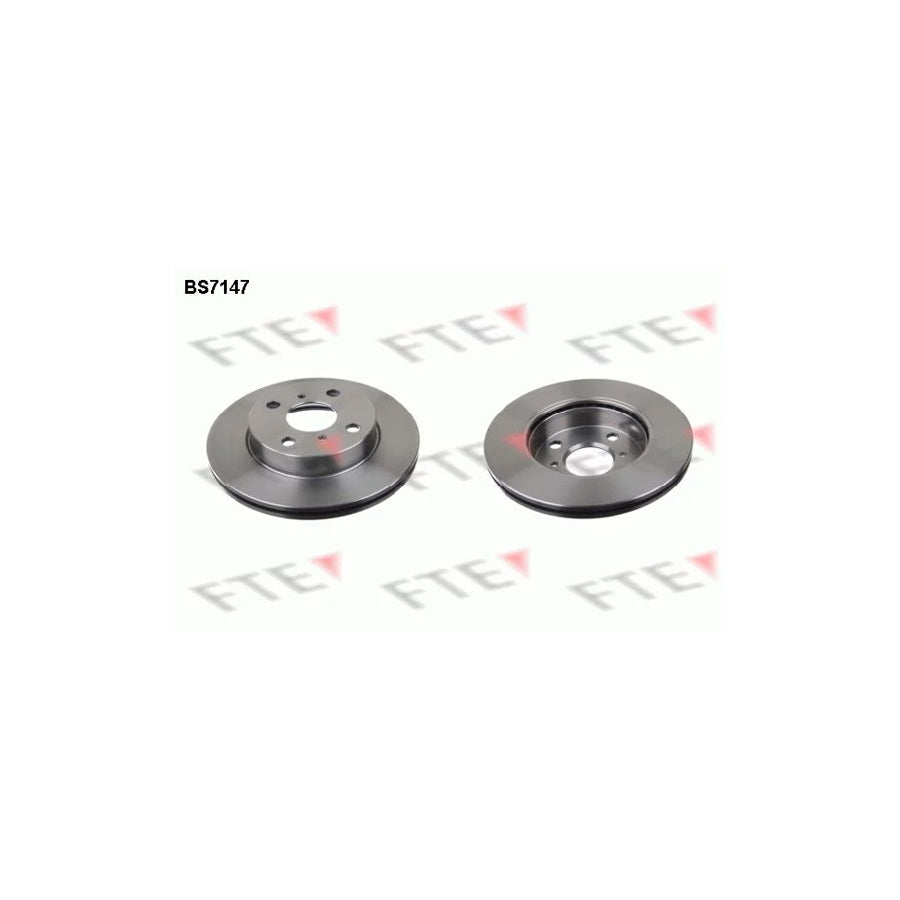 FTE 9072126 Brake Disc for Toyota Yaris I Hatchback (P1)