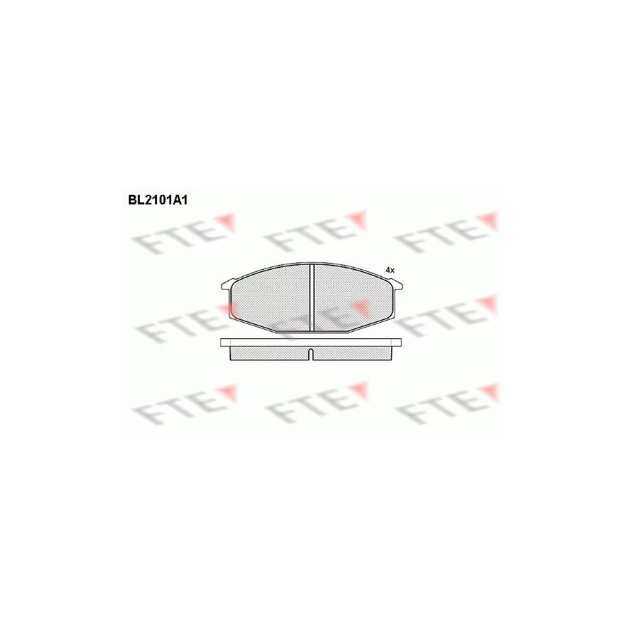 FTE Bl2101A1 Brake Pad Set