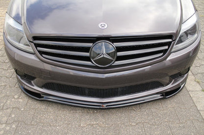 Maxton Design ME-CL-500-216-AMGLINE-FD1T Front Splitter Mercedes Benz CL500 C216 AMG-Line | ML Performance UK Car Parts