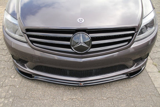Maxton Design ME-CL-500-216-AMGLINE-FD1T Front Splitter Mercedes Benz CL500 C216 AMG-Line | ML Performance UK Car Parts