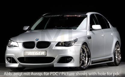 Rieger 00053612 BMW 5 Series E60 E61 Front Bumper 7 | ML Performance UK Car Parts
