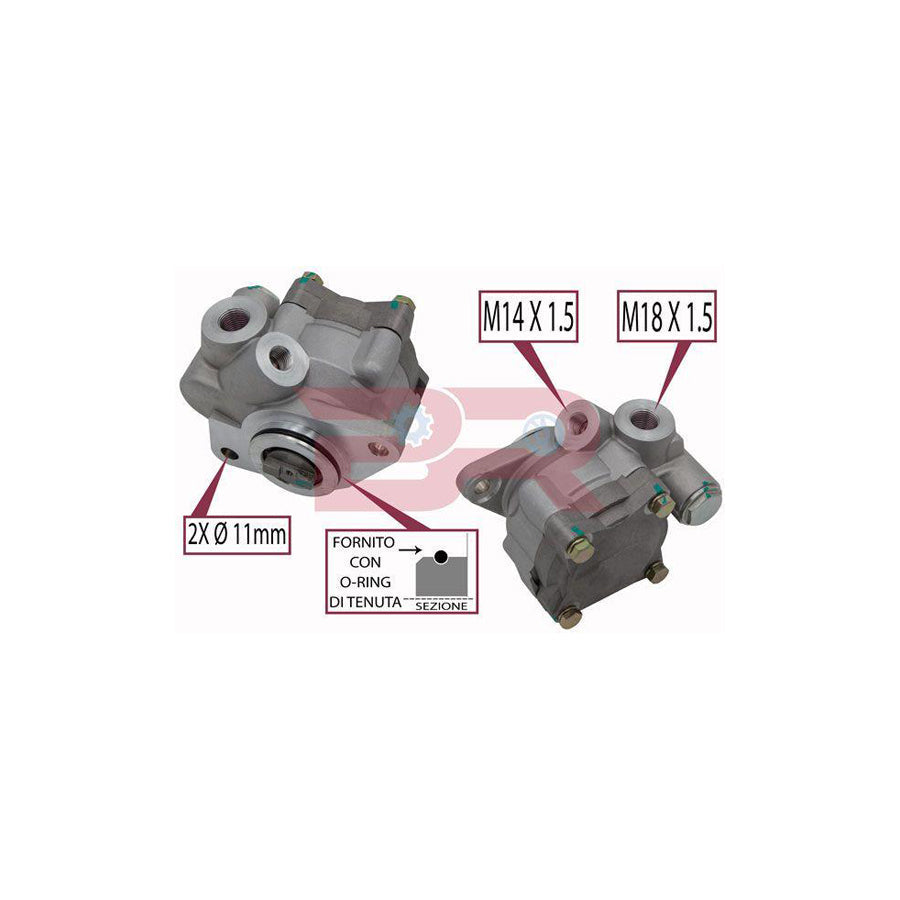 Botto Ricambi Brst3548 Power Steering Pump