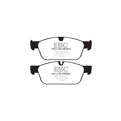 EBC PD40K2369 Mercedes-Benz W166 Ultimax Pad & Plain Disc Kit - TRW Caliper 2 | ML Performance UK Car Parts