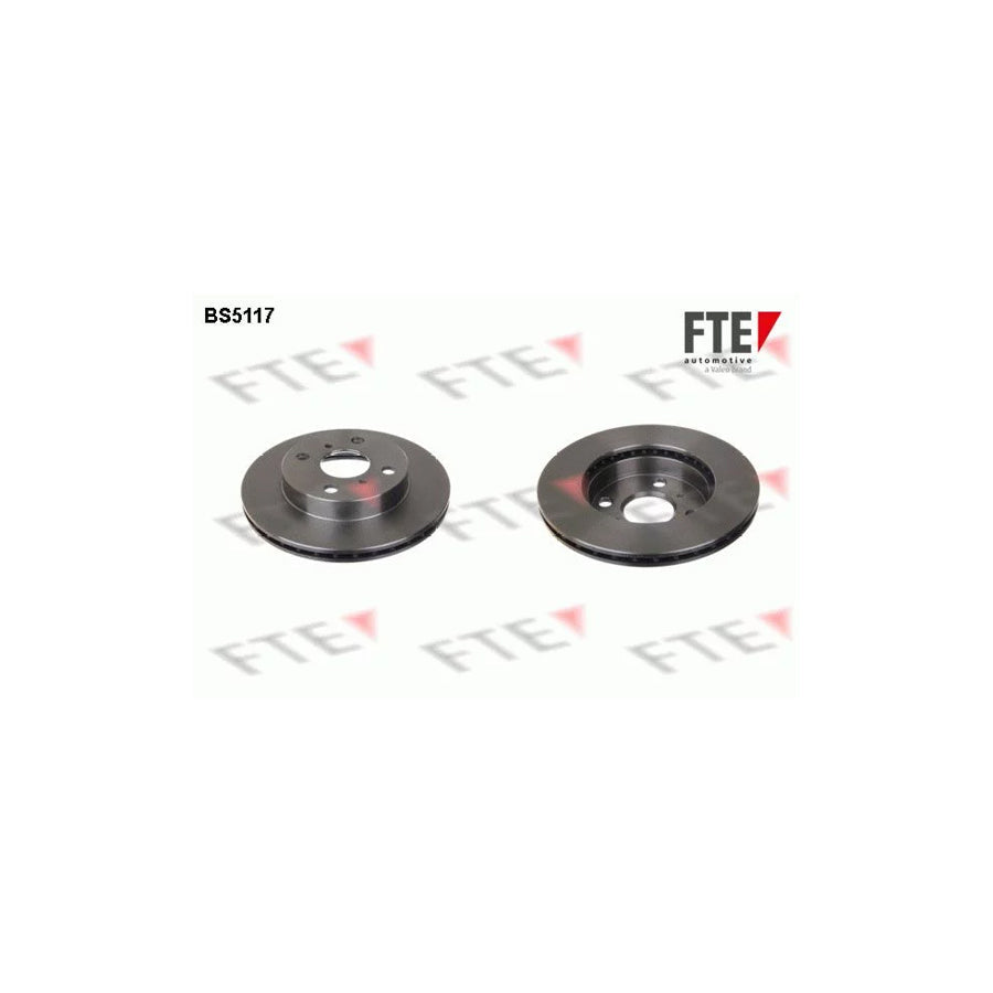 FTE 9072125 Brake Disc for Toyota Yaris I Hatchback (P1)
