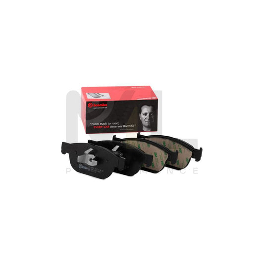 Brembo P 86 027 Brake Pad Set Prepared For Wear Indicator, With Piston Clip