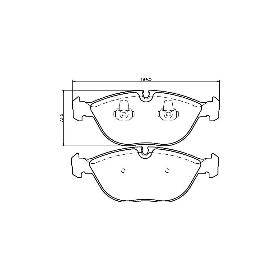 Hella 8MP 376 802-291 Water Pump