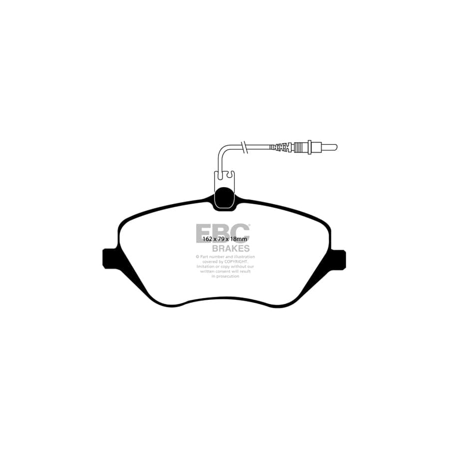 EBC PD40K587 Citroen C6 Ultimax Pad & Plain Disc Kit 2 | ML Performance UK Car Parts