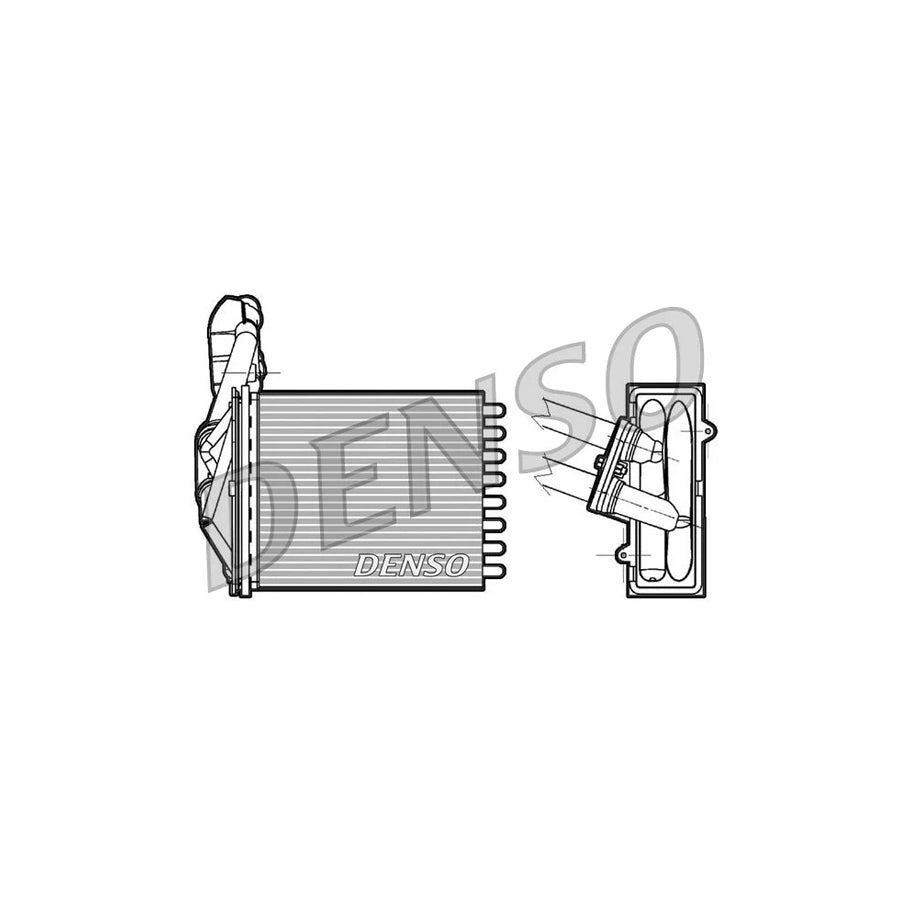 DENSO DRR09042 Heater Matrix