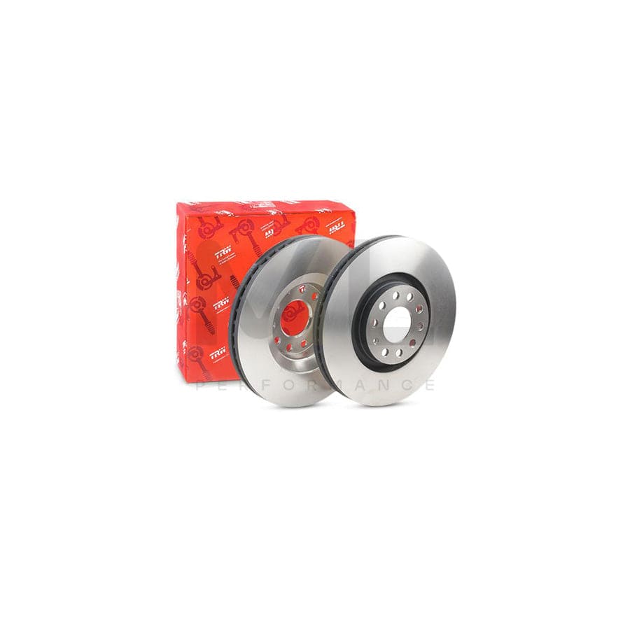 TRW DF4258S Brake Disc Vented, Painted  - 1 piece