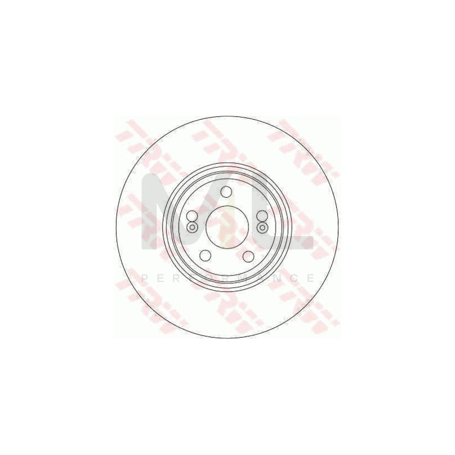 TRW DF4280S Brake Disc  - 1 piece