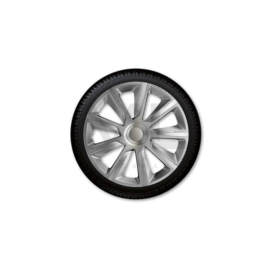 J-TEC Veron Carbon J13121 Wheel trims 13 Inch Carbon, Silver