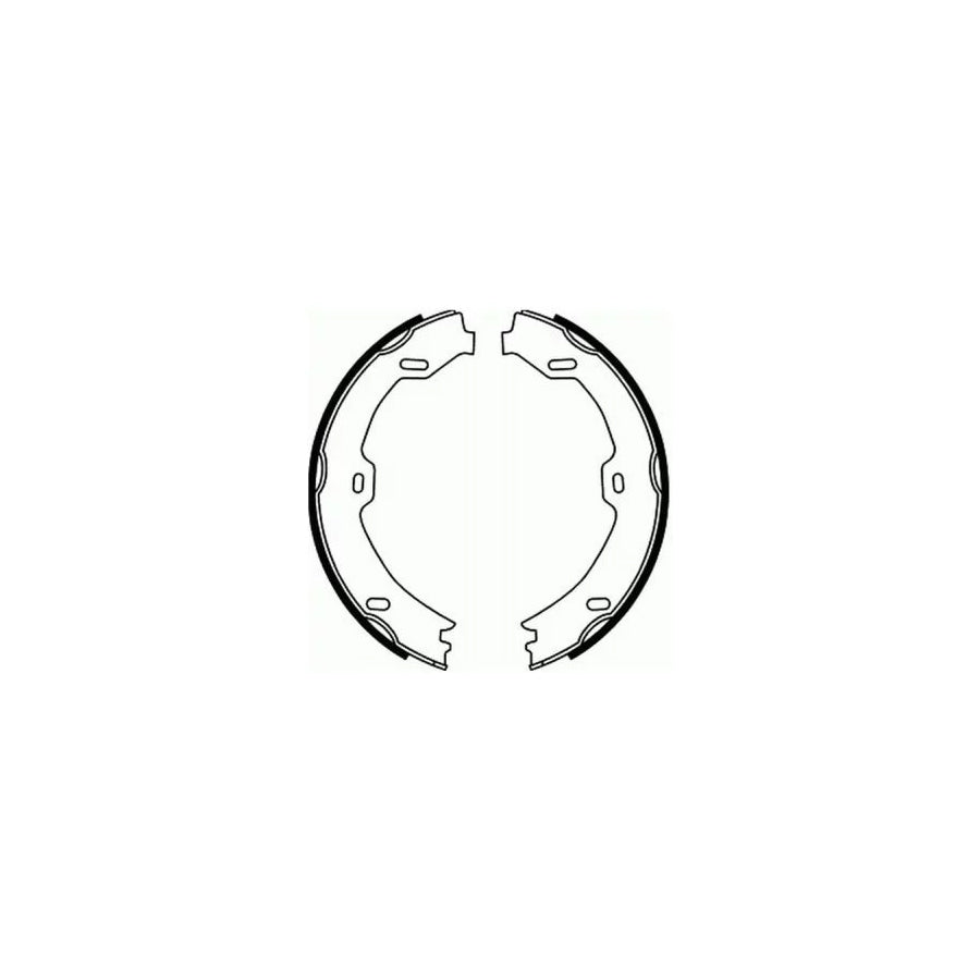 ABE Crm007ABE Handbrake Shoes