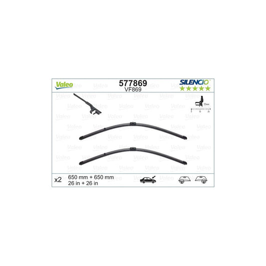 Valeo Silencio X.Trm 577869 Wiper Blade