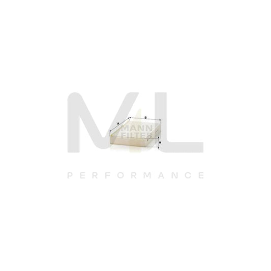MANN-FILTER CU 26 004 Pollen filter Particulate Filter