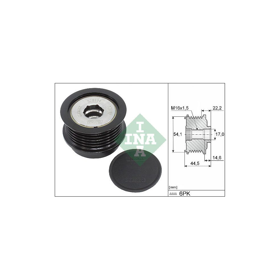 Ina 535 0352 10 Alternator Freewheel Clutch