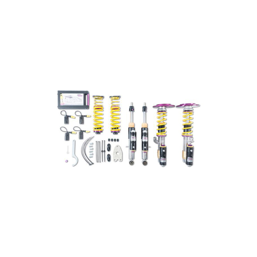 KW 3A771079 Porsche 991 911 Variant 4 Coilover Kit - With EDC Delete 3  | ML Performance UK Car Parts