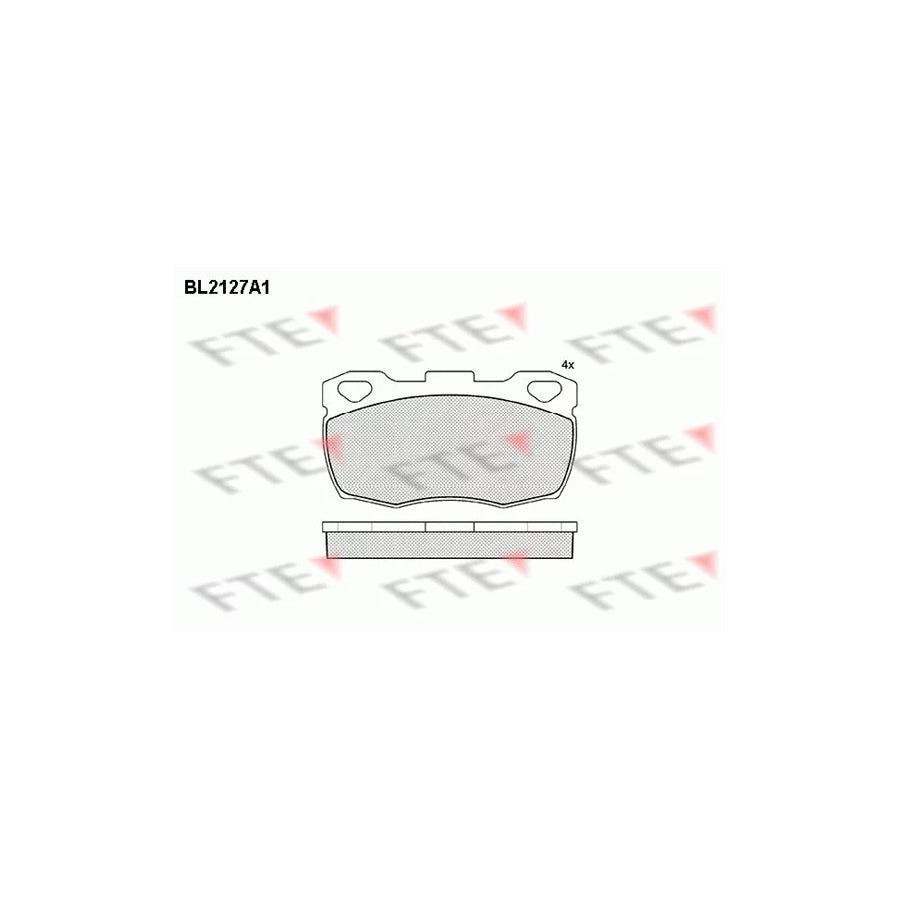 FTE Bl2127A1 Brake Pad Set