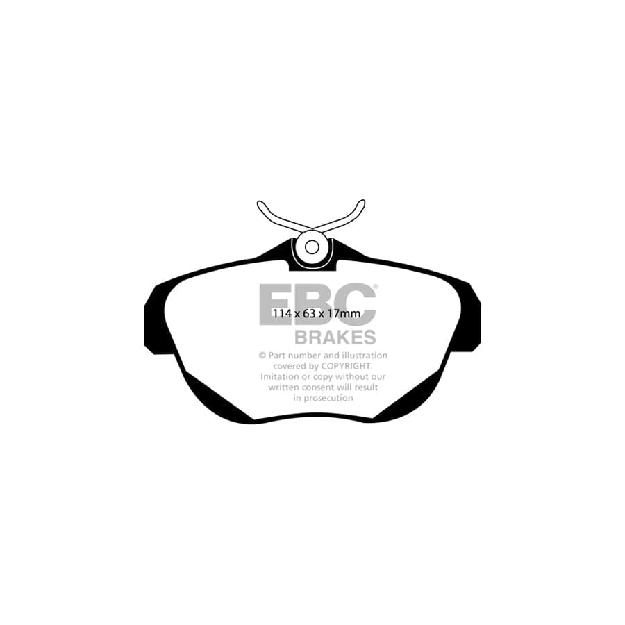 EBC PD40K589 Citroen C6 Ultimax Pad & Plain Disc Kit 3 | ML Performance UK Car Parts
