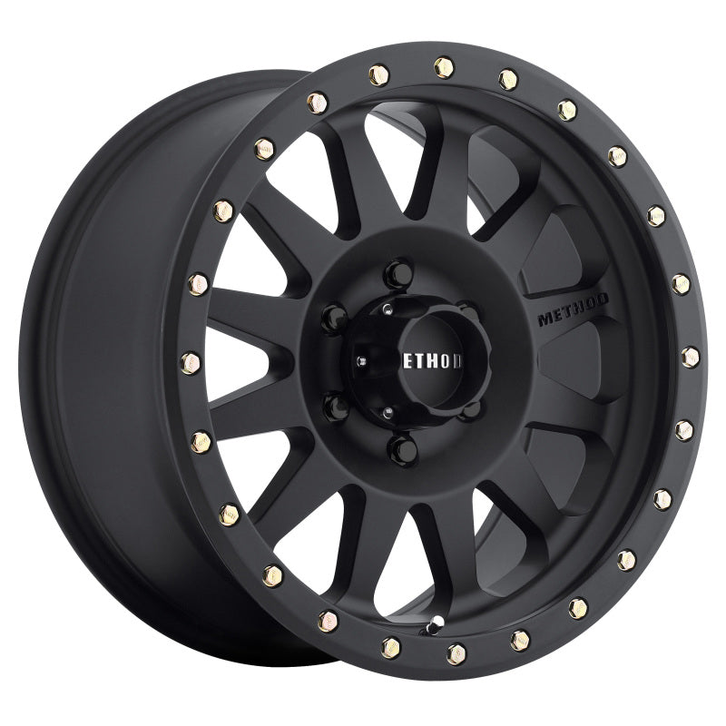 Method Wheels Method MR304 Double Standard 15x10 -50mm Offset 6x5.5 108mm CB Matte Black Wheel