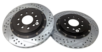 Baer Brakes 88-96 Chevrolet Corvette Eradispeed+ Front SDZ 2-Piece Performance Brake Rotors