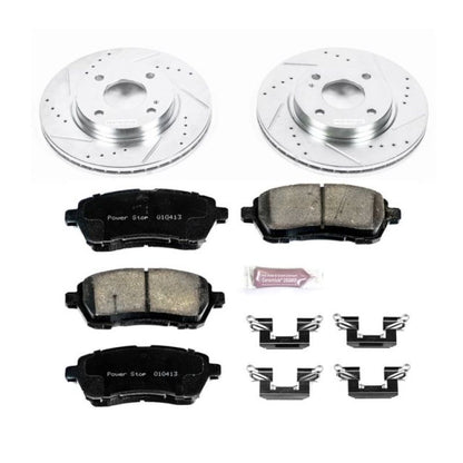 PowerStop Power Stop 11-19 Ford Fiesta Front Z23 Evolution Sport Brake Kit
