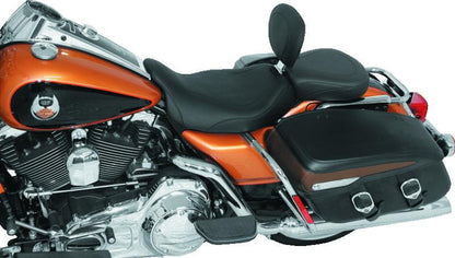 Mustang Motorcycle Mustang 08-21 Harley Electra Glide Std, Rd Glide, Rd King, Str Glide Touring Solo Seat -Black
