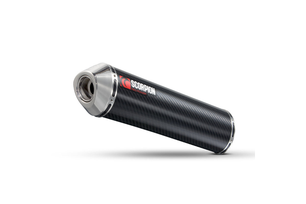 Scorpion ESI81CEO Suzuki DL650 V-Strom Factory Oval Slip-On - Carbon Fibre Sleeve | ML Performance UK UK