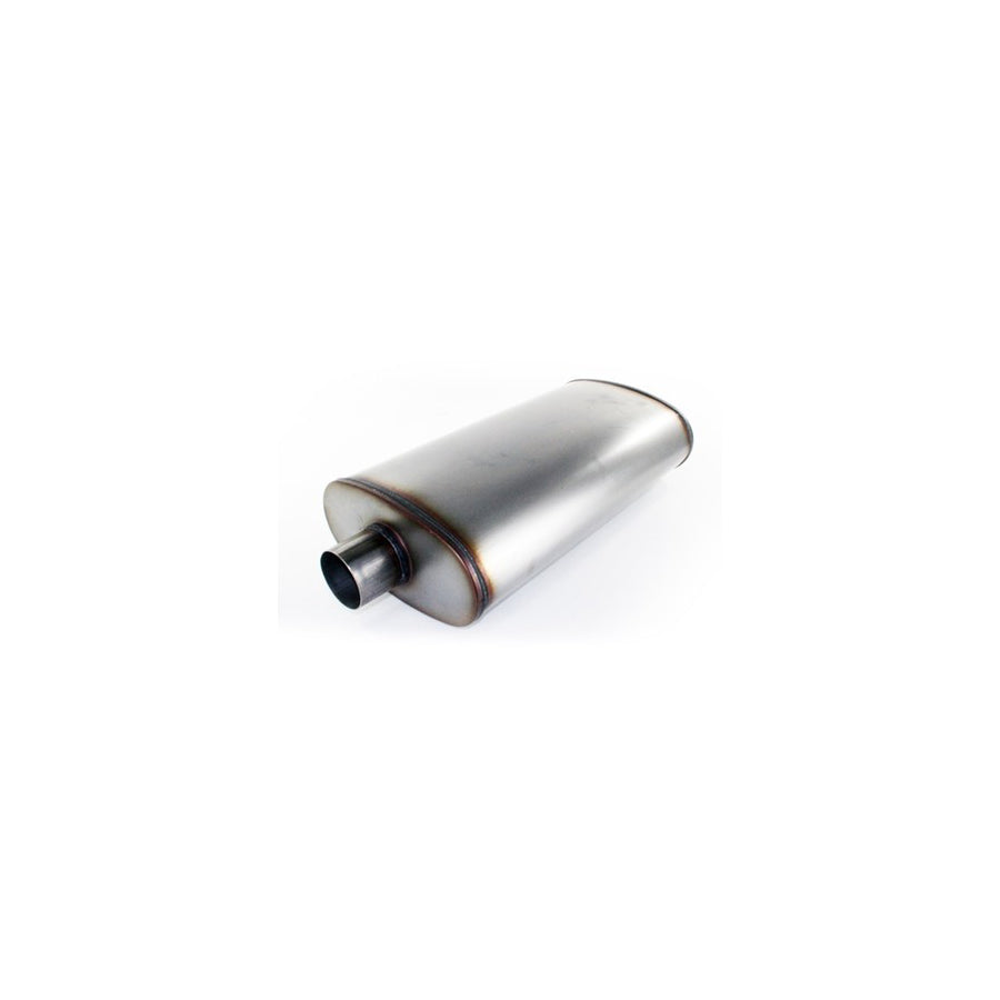 aFe 49-91010 (3 IN ID Center/Center x 5 IN Dia. x 11 IN L - Round Body) Muffler