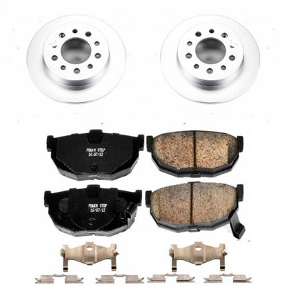 PowerStop Power Stop 03-08 Hyundai Tiburon Rear Z17 Evolution Geomet Coated Brake Kit