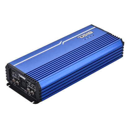 DS18 4-Channel Class-D Amp Stereo Full-Range 4 x 400 W RMS at4 ohm- Blue