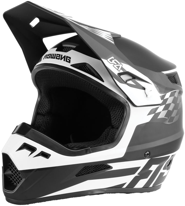 Answer AR1 Sweep Helmet Black/White Youth - Small