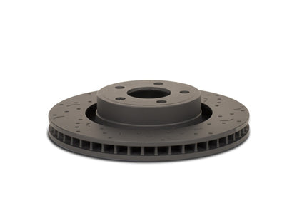 Hawk Performance Hawk Talon 2007 Jeep Wrangler Drilled and Slotted Front Brake Rotor Set