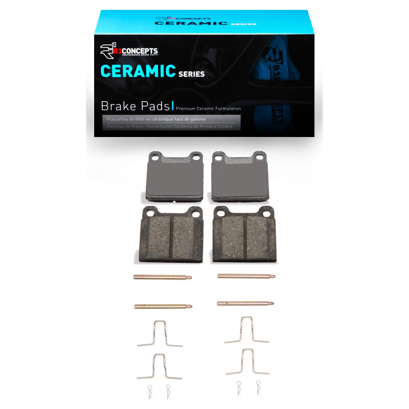 R1 Concepts R1 67-91 Mercedes-Benz 220 Rear Ceramic Pads & Hardware Kit