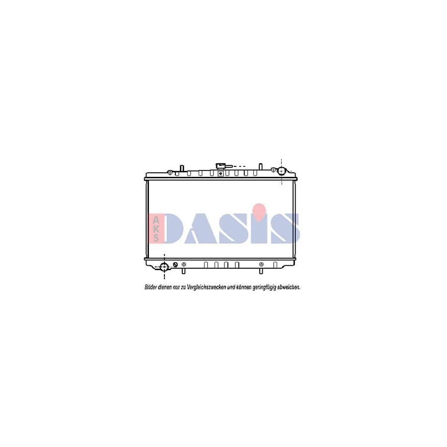 AKS Dasis 071300N Engine Radiator for Nissan Prairie Pro (M11)