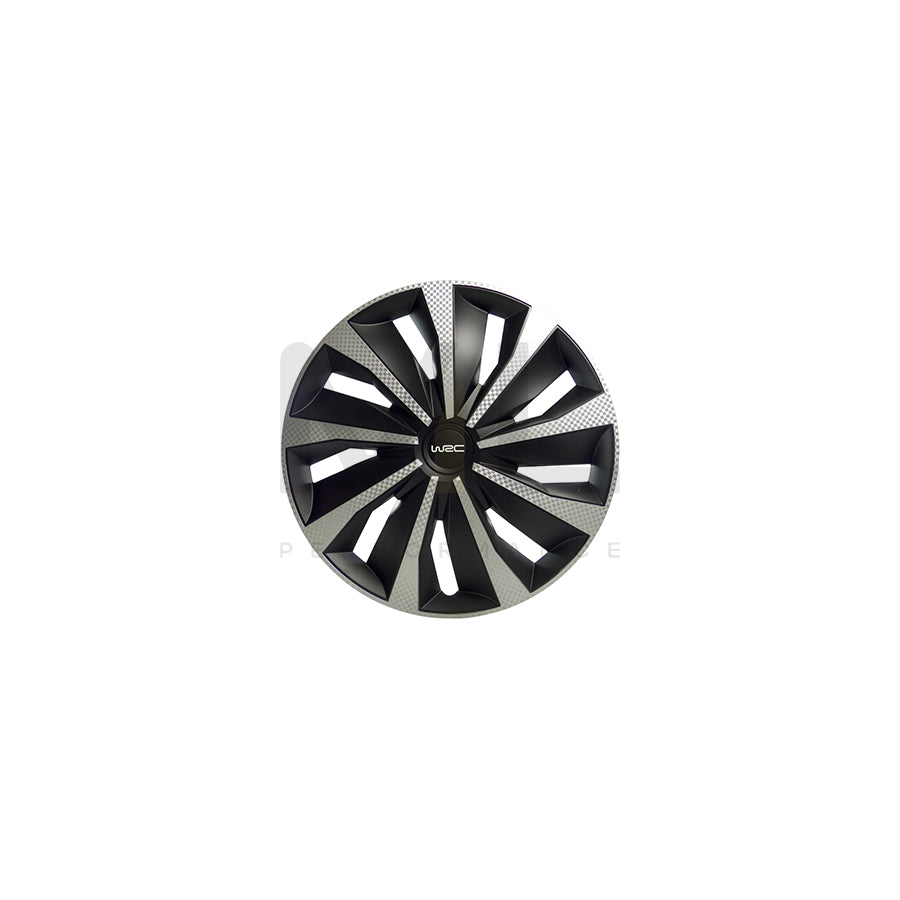 WRC 007498 Wheel trims 15 Inch Black/Carbon