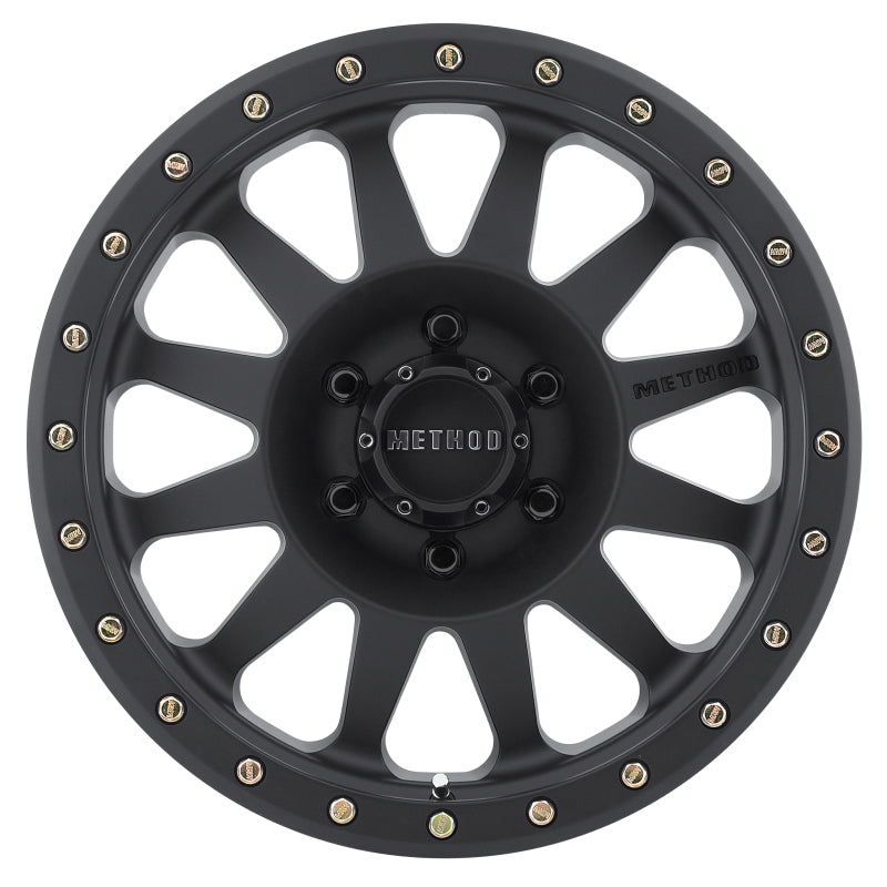Method Wheels Method MR304 Double Standard 17x8.5 0mm Offset 6x5.5 108mm CB Matte Black Wheel
