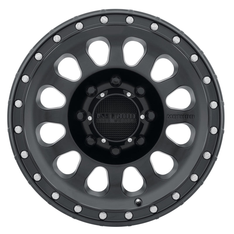 Method Wheels Method MR315 17x8.5 0mm Offset 8x170 130.81mm CB Matte Black Wheel