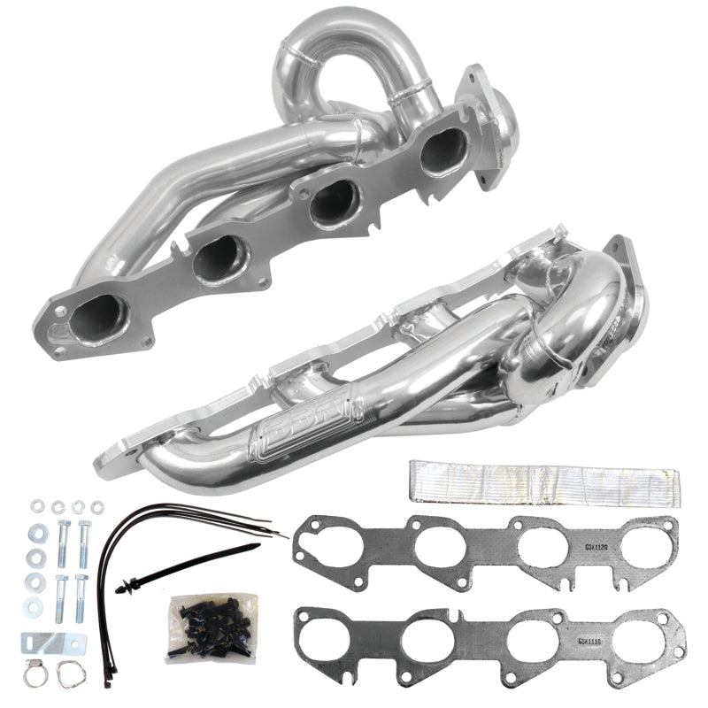 BBK 09-18 Dodge Ram 5.7L Hemi Shorty Tuned Length Exhaust Headers - 1-3/4 Silver Ceramic