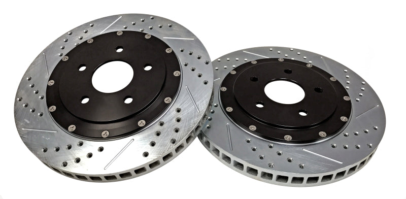 Baer Brakes 06-09 Cadillac XLR V Eradispeed+ Front SDZ 2-Piece Performance Brake Rotors