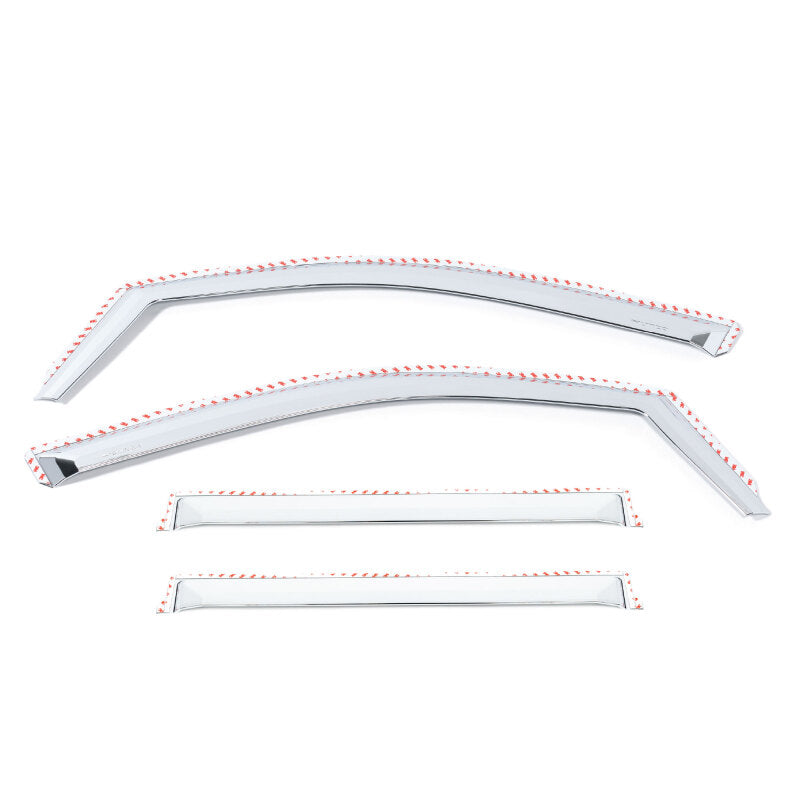 Putco 03-08 Honda Pilot (Set of 4) Element Chrome Window Visors