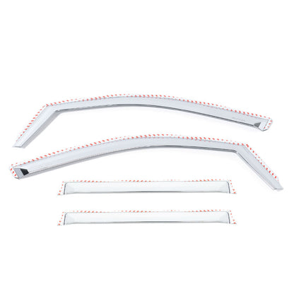 Putco 03-08 Honda Pilot (Set of 4) Element Chrome Window Visors
