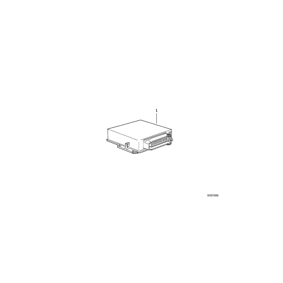 Genuine BMW 13611286728 E30 E28 At-Control Unit L-Jetronic (Inc. 318i & 518i)