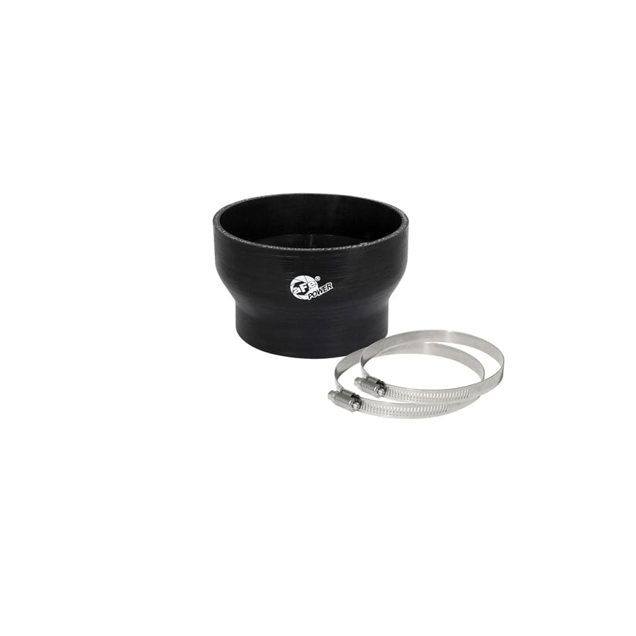 aFe 59-00079 (4-1/3 IN ID to 3-1/2 IN ID x 2-3/4 IN L) Straight Reducing Coupler - Black Replacement Coupling Kit
