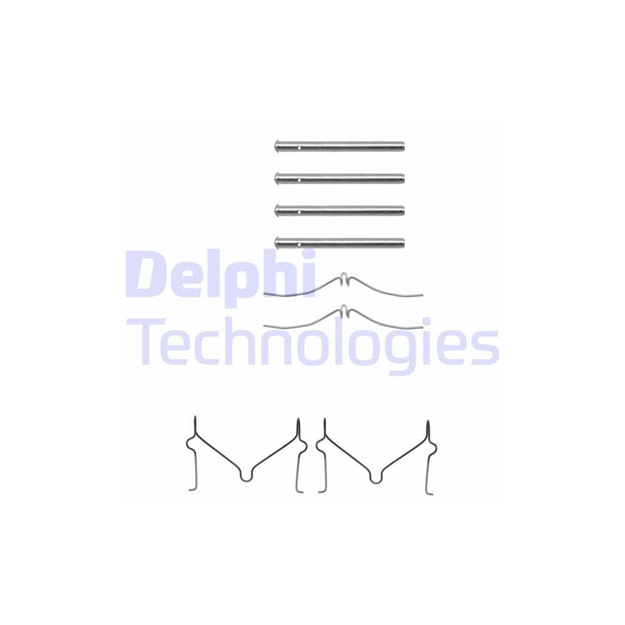 Delphi Lx0143 Accessory Kit, Disc Brake Pads For Mazda 323