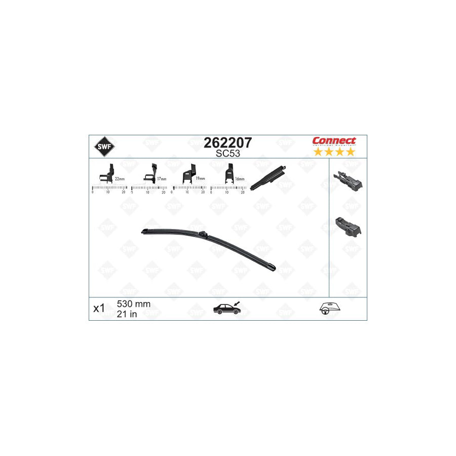 Swf Alternative Connect 262207 Wiper Blade