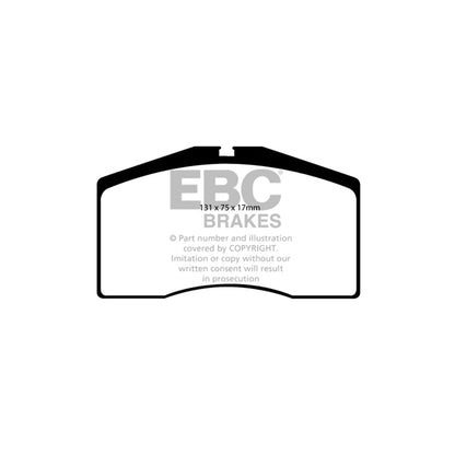 EBC PLK1182R Porsche 928 Orangestuff Pads and Brake Line Track Pack - Brembo Caliper 2 | ML Performance UK Car Parts